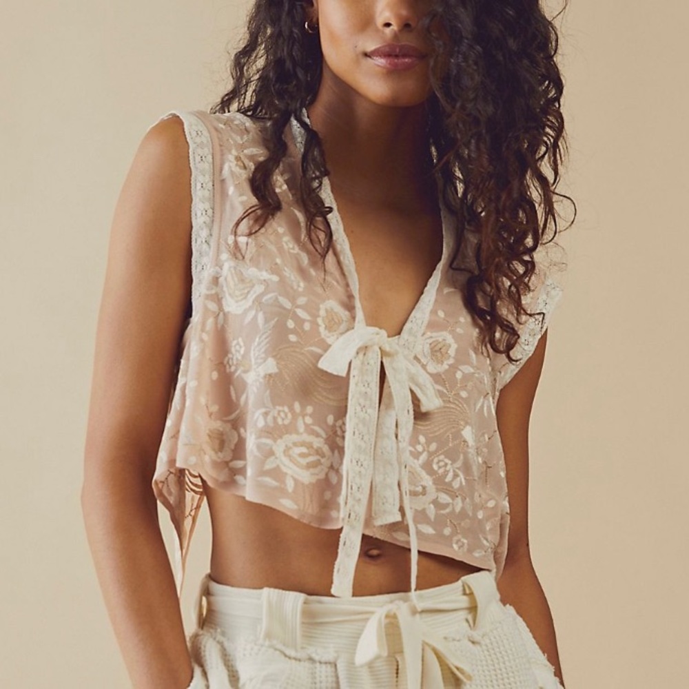 Free People Naomi Bed Jacket